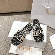 Dior Miss Beige Black Heel 3.5cm - 2