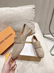 Louis Vuitton LV Beige Suede Loafer - 2