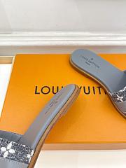 Louis Vuitton LV Grey Slides - 4