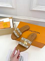 Louis Vuitton LV Brown Slides - 4