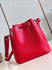 Louis Vuitton LV Noé BB Red 20 x 20 x 15 cm - 5