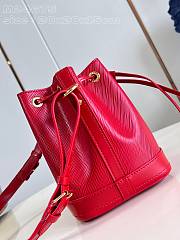 Louis Vuitton LV Noé BB Red 20 x 20 x 15 cm - 2