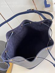 Louis Vuitton LV Noé MM Navy Blue 27 x 33 x 20 cm - 3