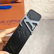 Louis Vuitton LV Black Belt 4cm 02 - 4