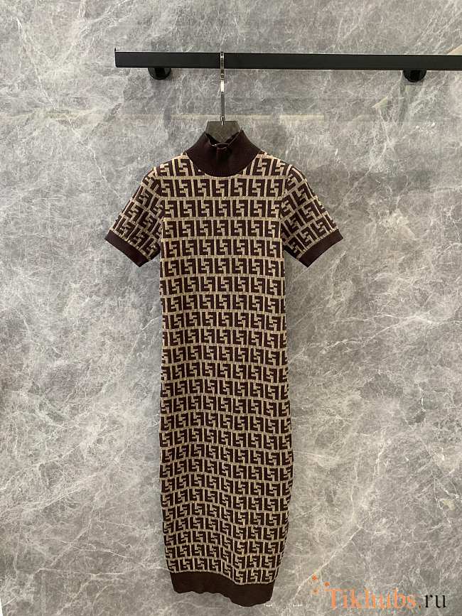 Fendi Brown Dress 03 - 1