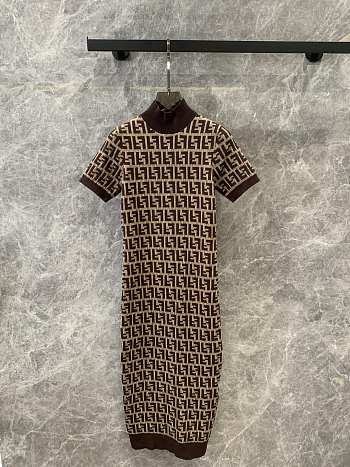 Fendi Brown Dress 03