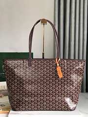 Goyard Large Zipper Tote Purple 49cm - 1