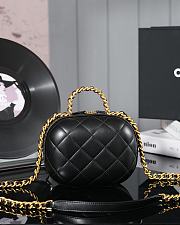 Chanel Vanity Case Black Bag 16.5x13.5x10.5cm - 5