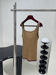 Gucci Fine Rib Cashmere Tank Top  - 2