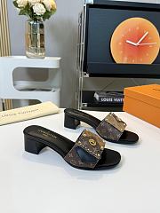 Louis Vuitton LV Frame Mule Heel 4.5cm - 1