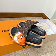 Louis Vuitton LV Pool Pillow Flat Comfort Mule Orange - 3