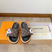 Louis Vuitton LV Pool Pillow Flat Comfort Mule Brown - 4