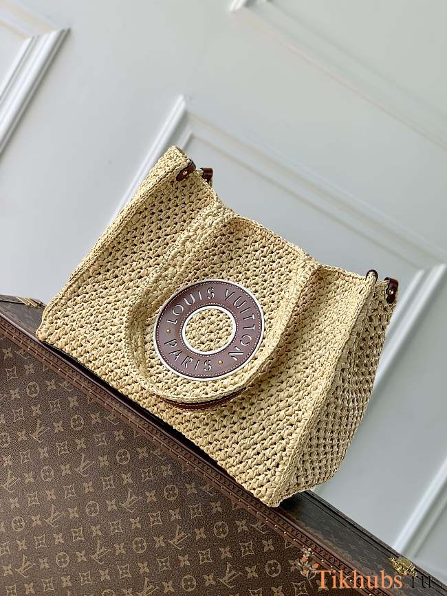 Louis Vuitton LV OnTheGo MM Natural Tan 37.5 x 30 x 17 cm - 1