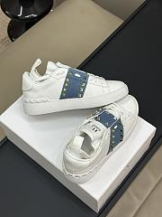 Valentino Garavani Sneaker White Denim - 3