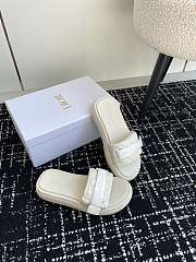 Dior Dioriviera Dio(r)evolution Slide Leather-Effect White - 4