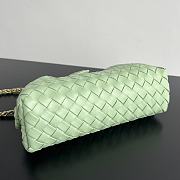 Bottega Veneta Lauren 1980 Clutch Light Green 31cm - 4