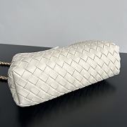 Bottega Veneta Lauren 1980 Clutch White 31cm - 4