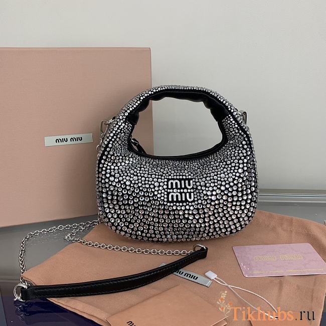 Miu Miu Starlight Wander Crystal Bag 17.5x14x5.5cm - 1