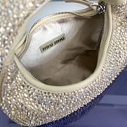 Miu Miu Metallic Wander Mini Tote Bag 17.5x14x5.5cm - 4