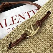 Valentino Garavani Escape Large Raffia Shopping Bag 36x27x16cm - 3