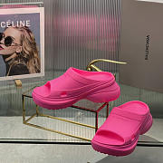 Balenciaga x Crocs Pool Slide Hot Pink - 4