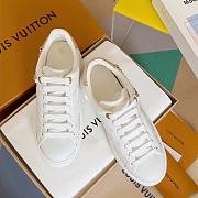 Louis Vuitton LV White Time Out Sneaker  - 4