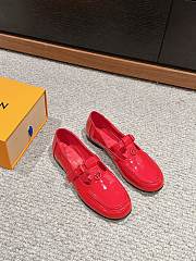 Louis Vuitton LV Soho Flat Mary Jane Red  - 1