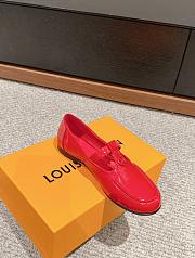 Louis Vuitton LV Soho Flat Mary Jane Red  - 3