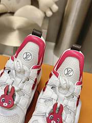 Louis Vuitton LV Archlight Sneaker Pink Red - 3