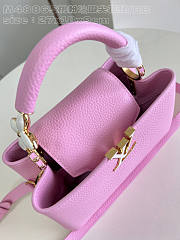 Louis Vuitton LV Capucines Bag BB Pink 27cm - 5