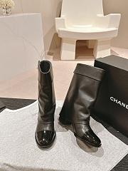 Chanel Black Short Boots - 2