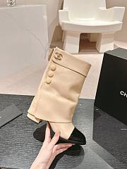 Chanel Beige Short Boots - 3