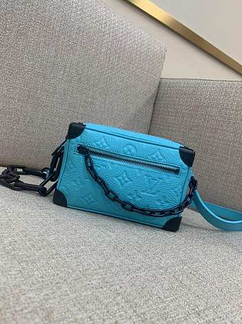 Louis Vuitton LV Mini Soft Trunk Turquoise 18.5 x 13 x 8 cm