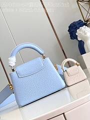 Louis Vuitton LV Capucines Mini Blue Cutie Accessory 21 x 14 x 8 cm - 4