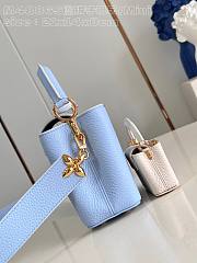 Louis Vuitton LV Capucines Mini Blue Cutie Accessory 21 x 14 x 8 cm - 2