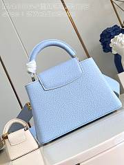 Louis Vuitton LV Capucines BB Blue Cutie Accessory 26.5 x 17.5 x 9 cm - 5