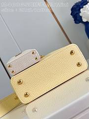 Louis Vuitton LV Capucines Mini Yellow Cutie Accessory 21 x 14 x 8 cm - 5