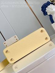 Louis Vuitton LV Capucines BB Yellow Cutie Accessory 26.5 x 17.5 x 9 cm - 4