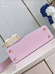 Louis Vuitton LV Capucines BB Pink Cutie Accessory 26.5 x 17.5 x 9 cm - 4