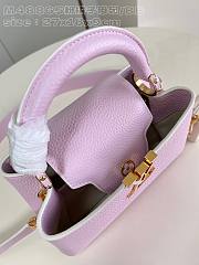 Louis Vuitton LV Capucines BB Pink Cutie Accessory 26.5 x 17.5 x 9 cm - 3