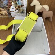 Hermes Geta Yellow Chevre 20cm - 6