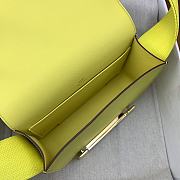 Hermes Geta Yellow Chevre 20cm - 5