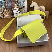 Hermes Geta Yellow Chevre 20cm - 2