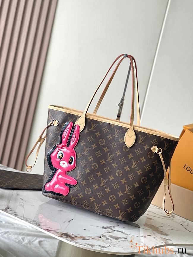 Louis Vuitton LV Neverfull MM Monogram 31x28.5x7cm - 1