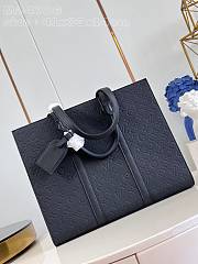 Louis Vuitton LV Sac Plat 24H Black 41 x 33 x 14 cm - 3