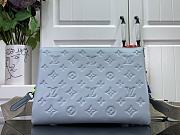 Louis Vuitton LV Coussin PM Blue Bleach Effect 26 x 20 x 12 cm - 2