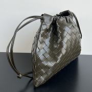 Bottega Veneta Medium Dustbag Khaki Green 32x23cm - 3