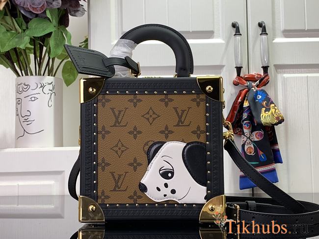 Louis Vuitton LV Mini Square Trunk Dalmatien 17 x 17 x 8 cm - 1