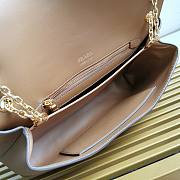 Prada Soft Caramel Leather Shoulder Bag 35x18x10.5cm - 6