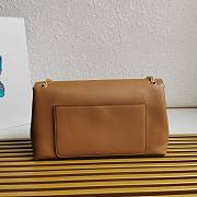 Prada Soft Caramel Leather Shoulder Bag 35x18x10.5cm - 2
